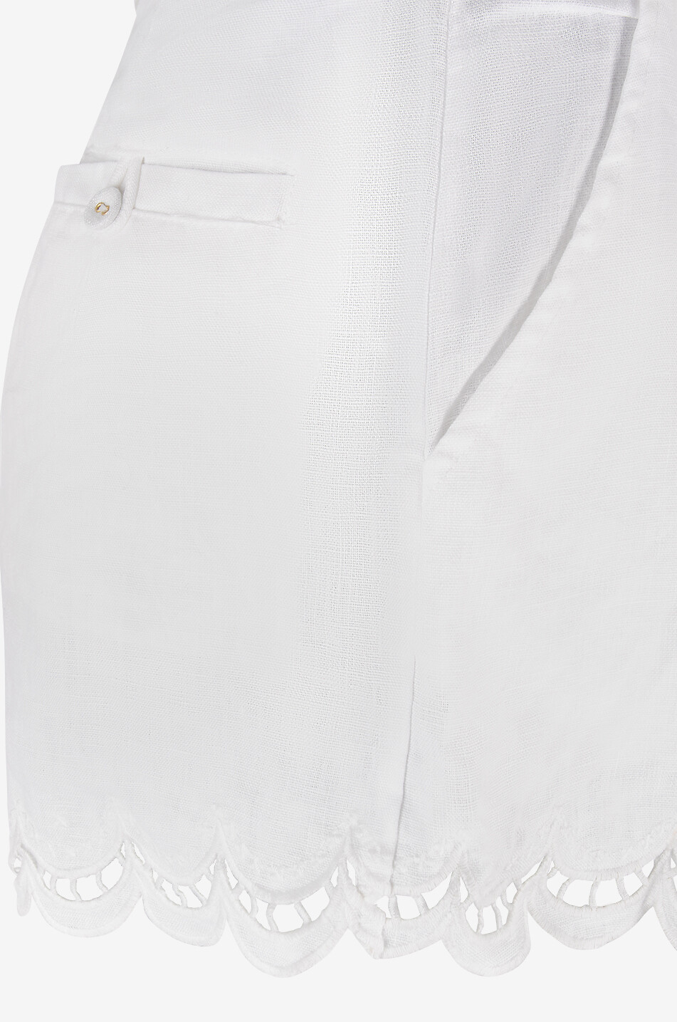 FARM RIO Short en lin Femme BLANC 3