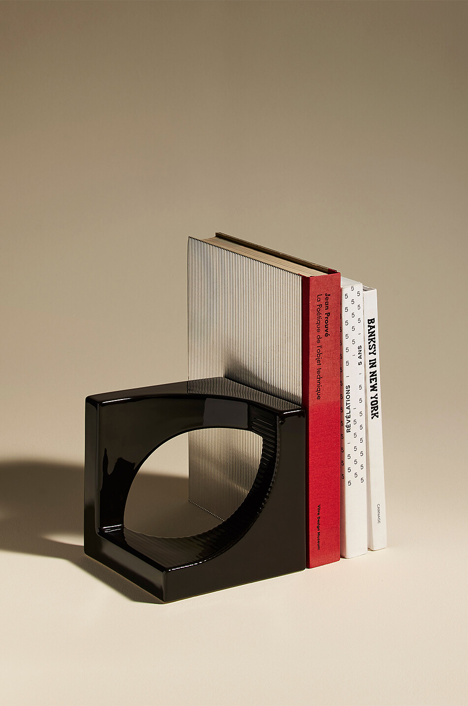 MAISON SARAH LAVOINE Union ceramic bookend Home BLACK 4