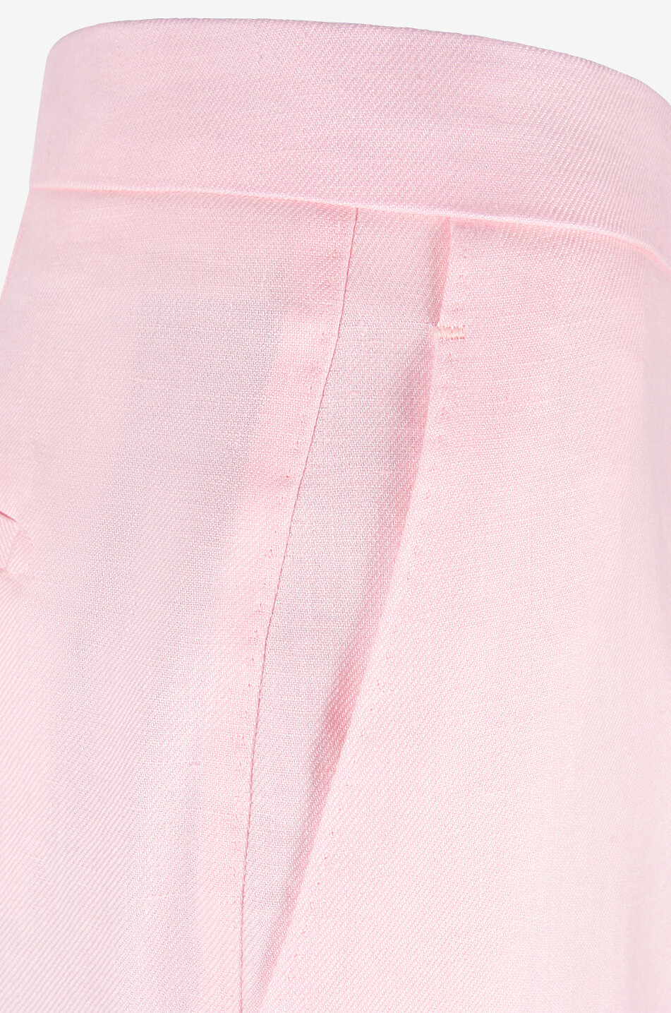TAGLIATORE Adima straight-leg linen trousers Women LIGHT PINK 3