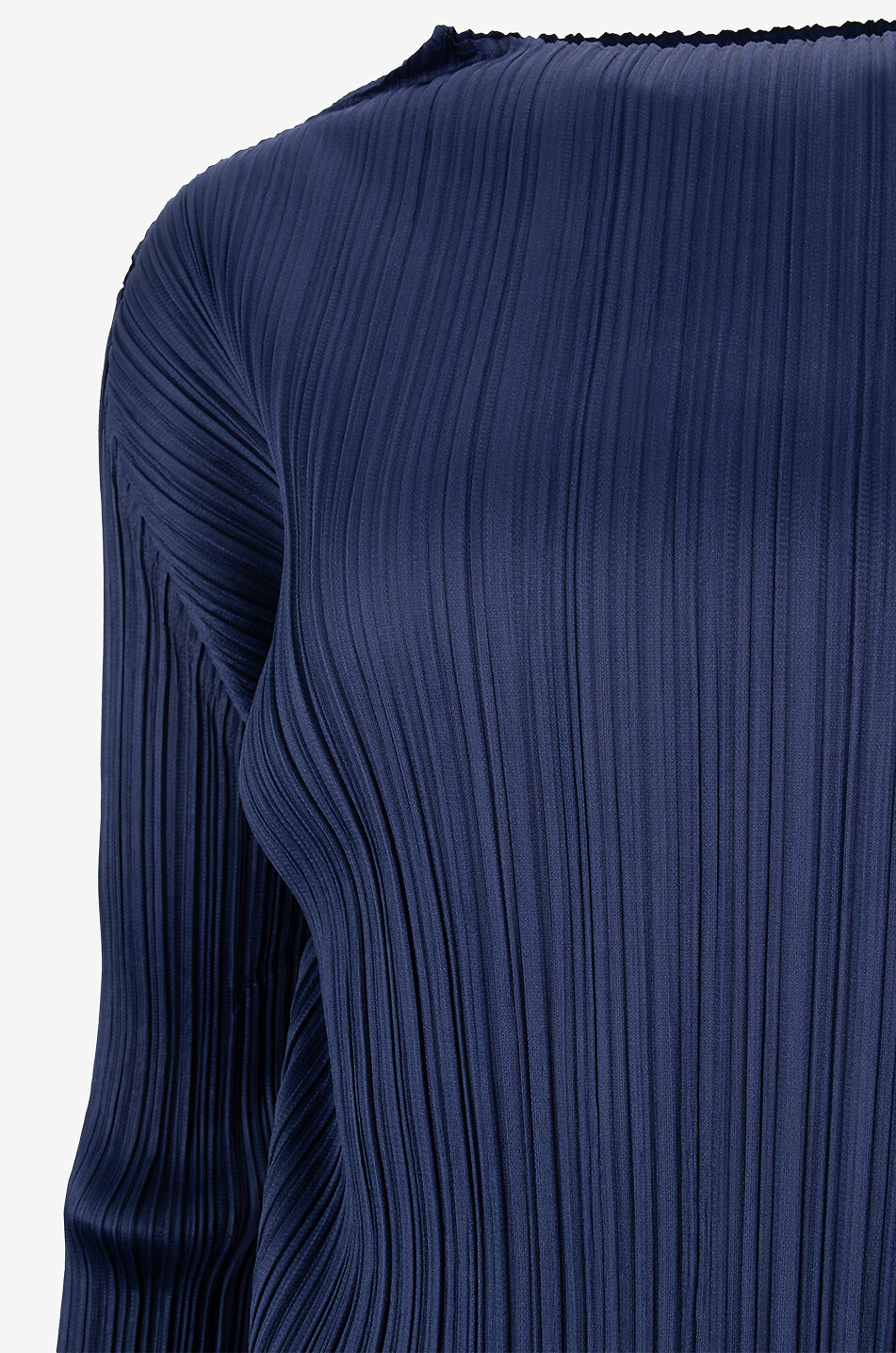 PLEATS PLEASE ISSEY MIYAKE Plissee-Top mit Stehkragen Monthly Colors: February Damen DUNKELBLAU 3
