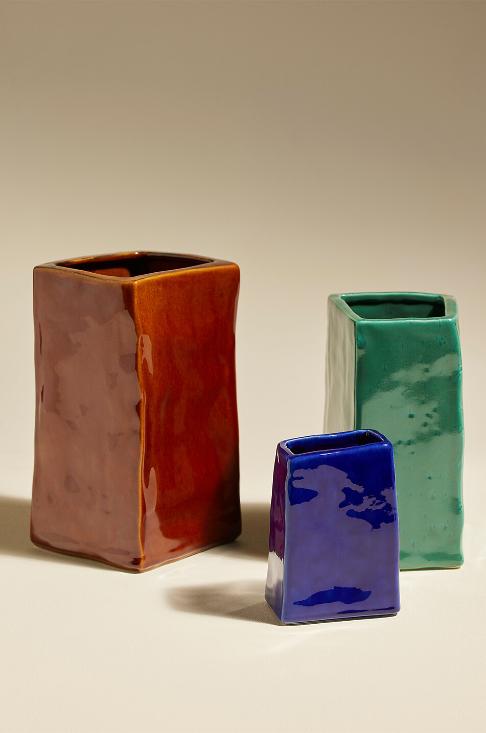 MAISON SARAH LAVOINE Nomad LM ceramic vase Home BROWN 3