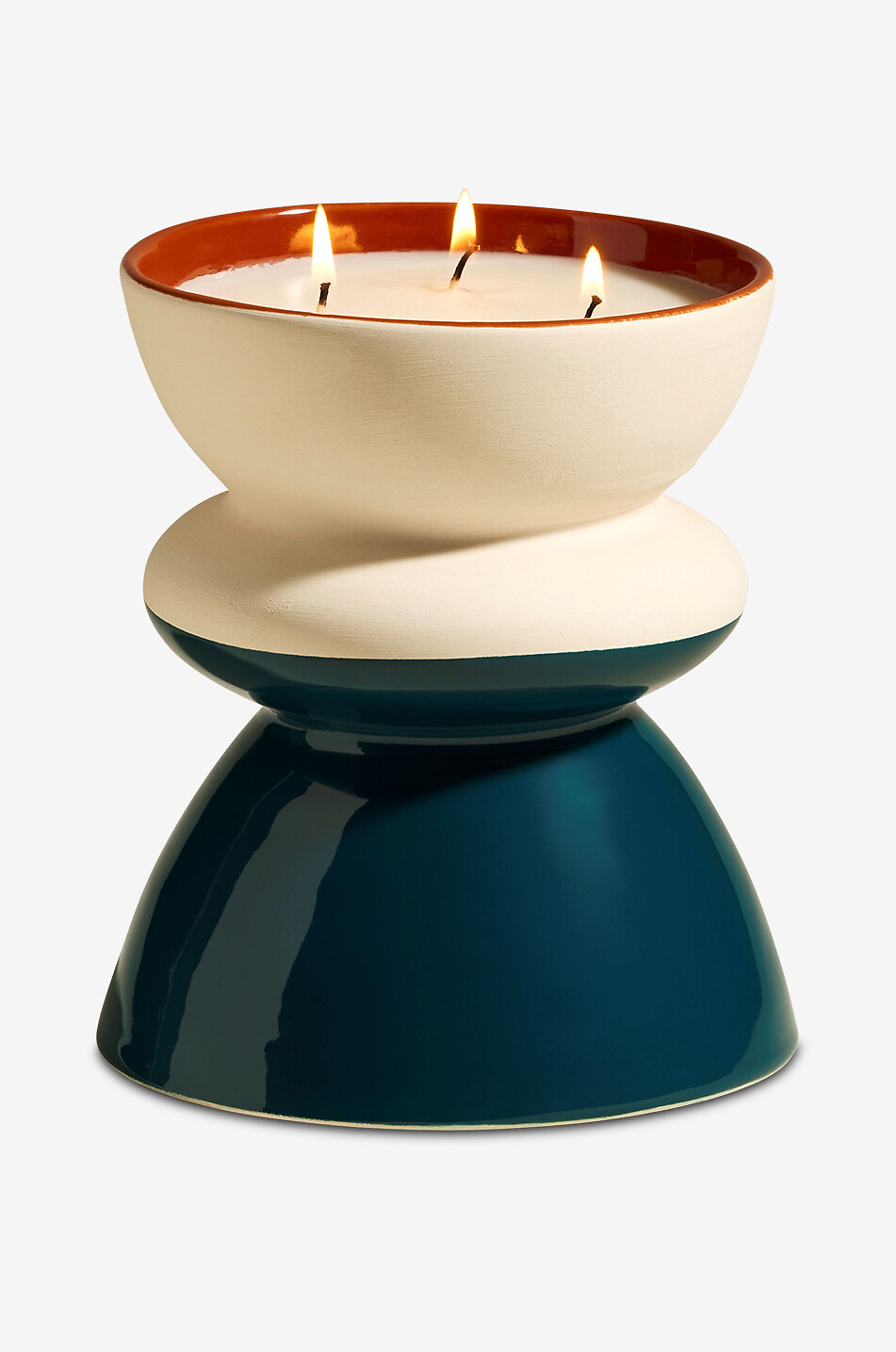 MAISON SARAH LAVOINE Tamtam M ceramic scented candle Home BLUE 1