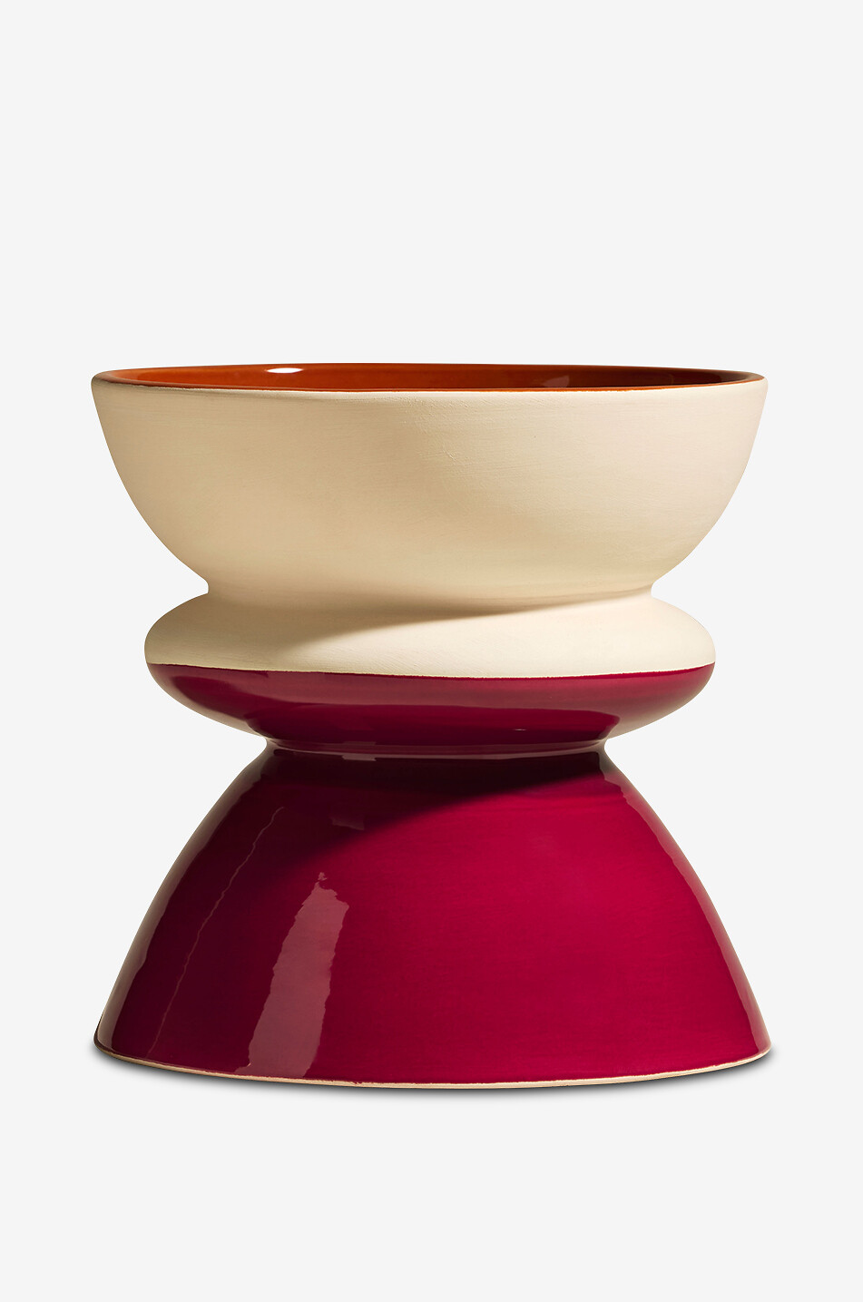 MAISON SARAH LAVOINE Bougie parfumée en céramique Tamtam L Maison ROUGE 2