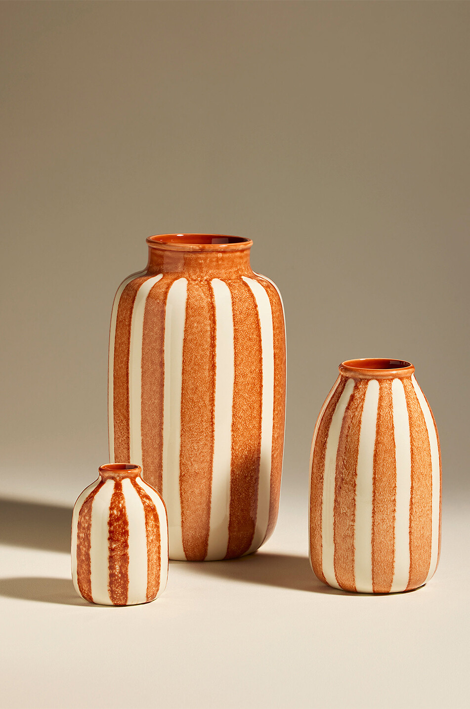 MAISON SARAH LAVOINE Vase en céramique Riviera - H24 Maison MARRON CLAIR 3