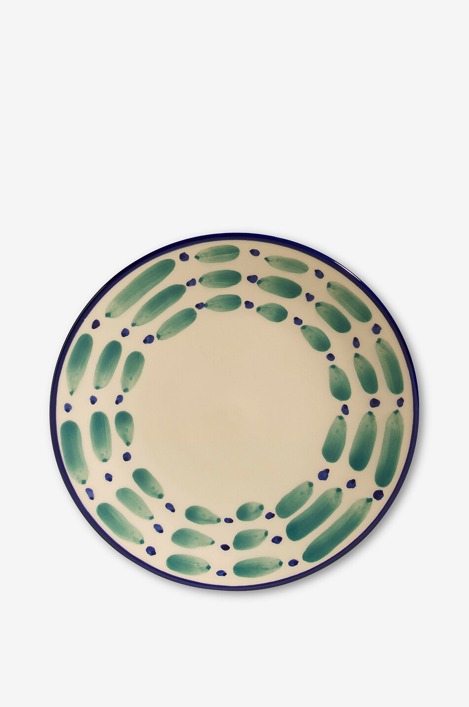 Aura ceramic dessert plate