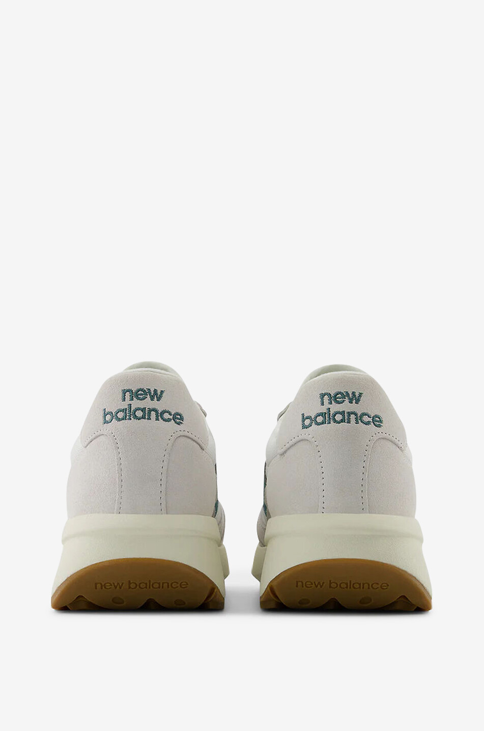 NEW BALANCE Niedrige Sneakers aus Wildleder U 370 Classic Herren GRÜN 5