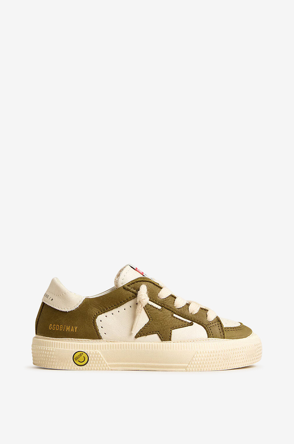 Heel Tab Ball Star Golden Goose Bambino 35 Golden Goose May Cream