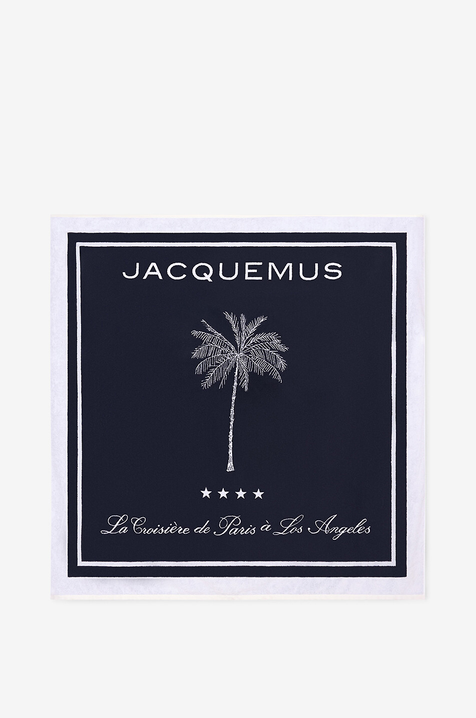 Serviette de plage carrée La serviette Croisière