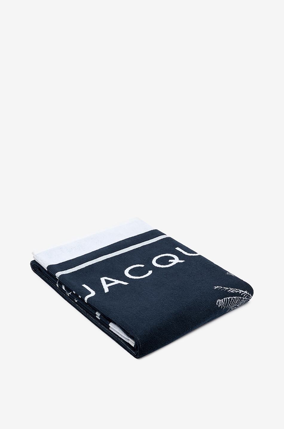 JACQUEMUS Serviette de plage carrée La serviette Croisière Homme BLEU FONCE 2