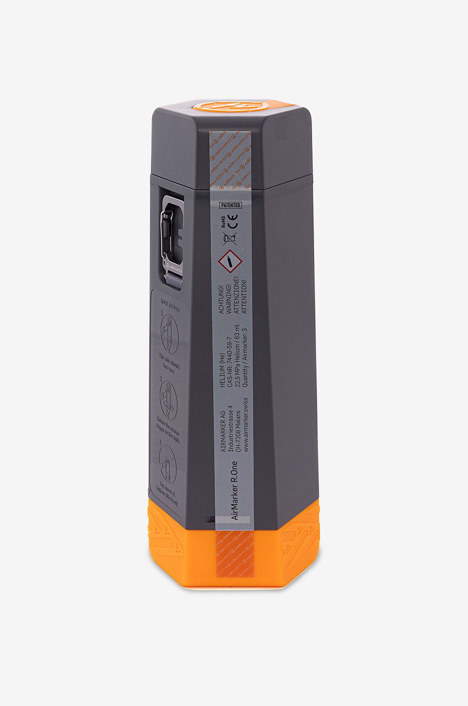 AIRMARKER Warnball AirMarker R.One Damen DUNKELGRAU 5