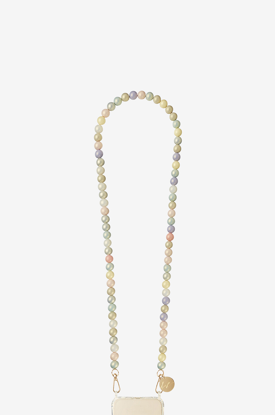 LACOQUEFRANCAISE Ilana kids' beaded phone chain strap Girl MULTI COLOURED 1