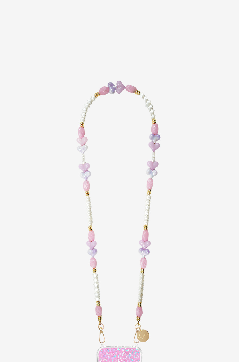 LACOQUEFRANCAISE Ana kids' phone chain strap Girl LIGHT PURPLE 1