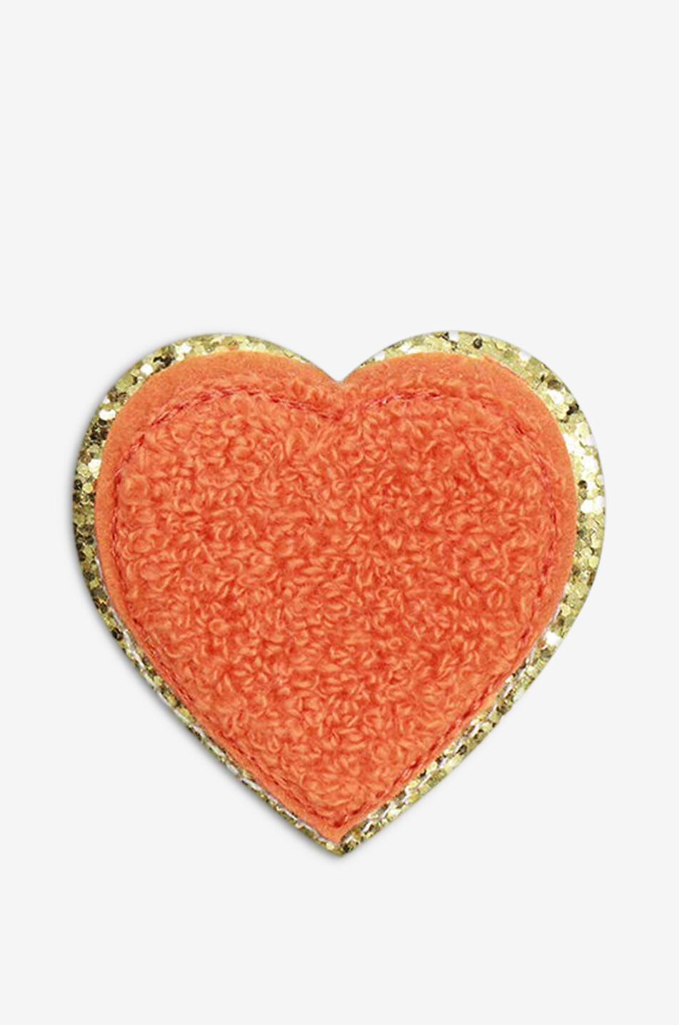 LACOQUEFRANCAISE Aufkleber für Kinder Herz Mädchen ORANGE 1