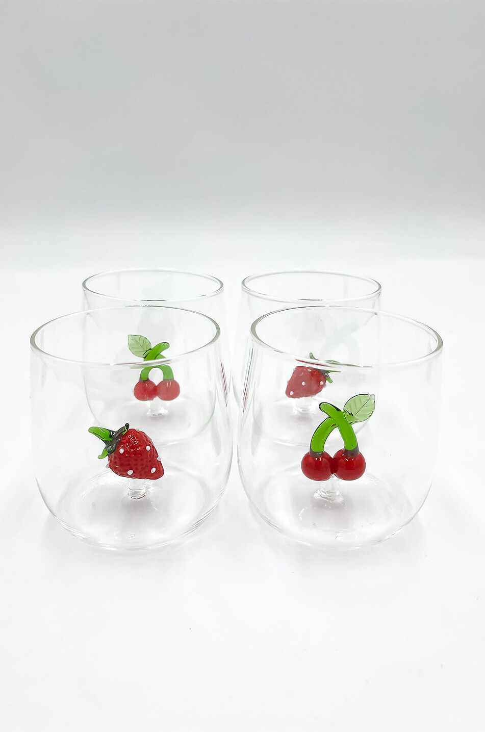 JF. THE REBORN HOME Verre à eau Maison MULTICOLORE 2