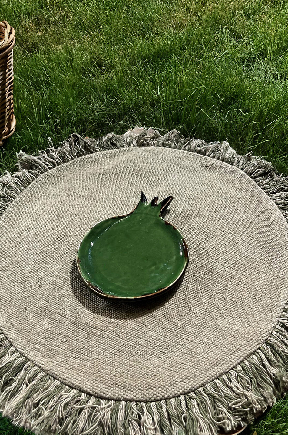 JF. THE REBORN HOME Olivade small plate Home GREEN 3