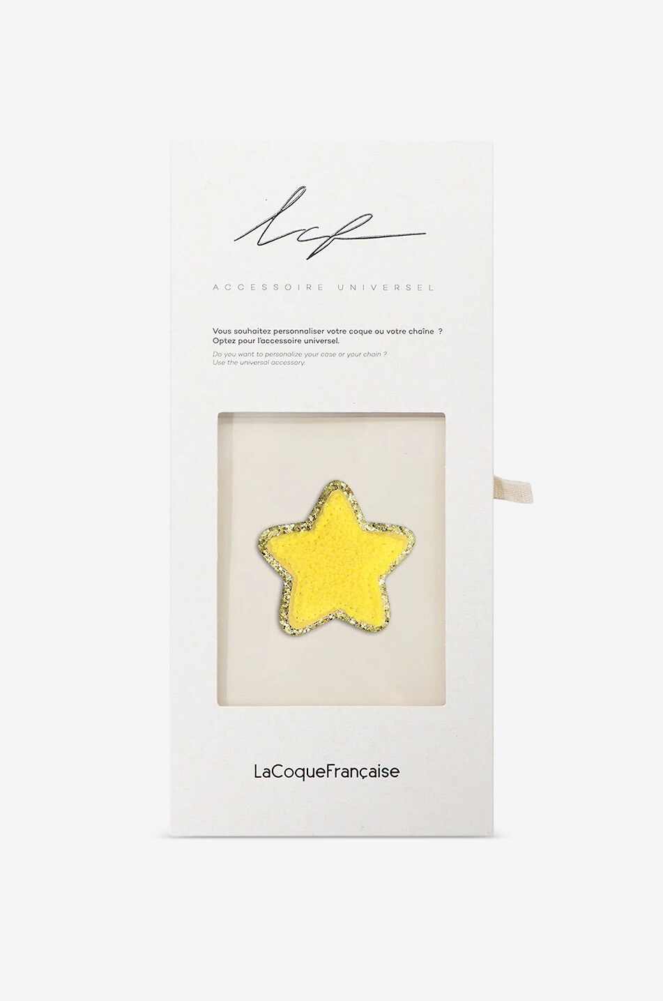 LACOQUEFRANCAISE Aufkleber für Kinder Stern Mädchen GELB 2