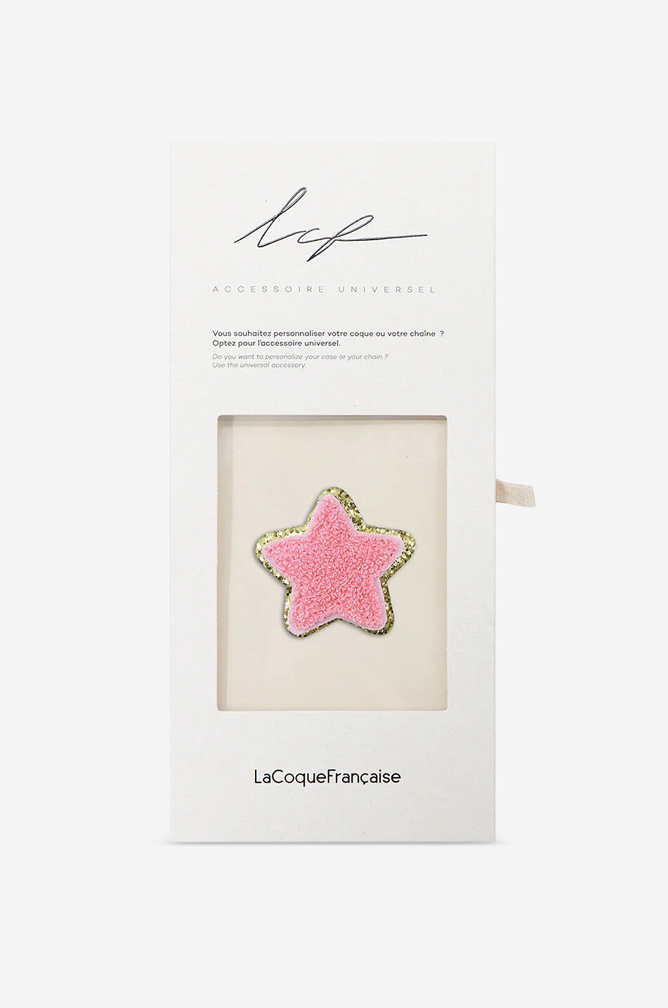 LACOQUEFRANCAISE Aufkleber für Kinder Stern Mädchen ROSA 2