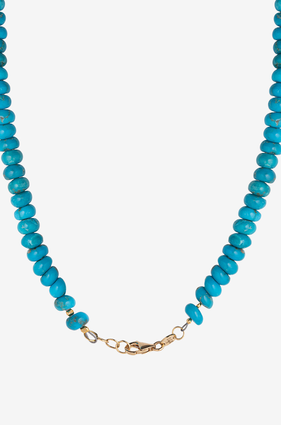 GBYG Palmier GM turquoise necklace with pendant Women GOLDEN 2