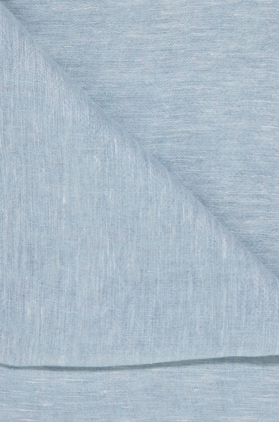 19 ANDREA'S 47 Schal aus Leinen Linky Herren MITTELBLAU 2