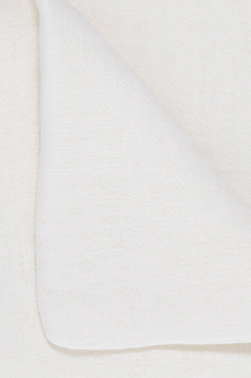 19 ANDREA'S 47 Écharpe en lin Linky Homme BLANC 2