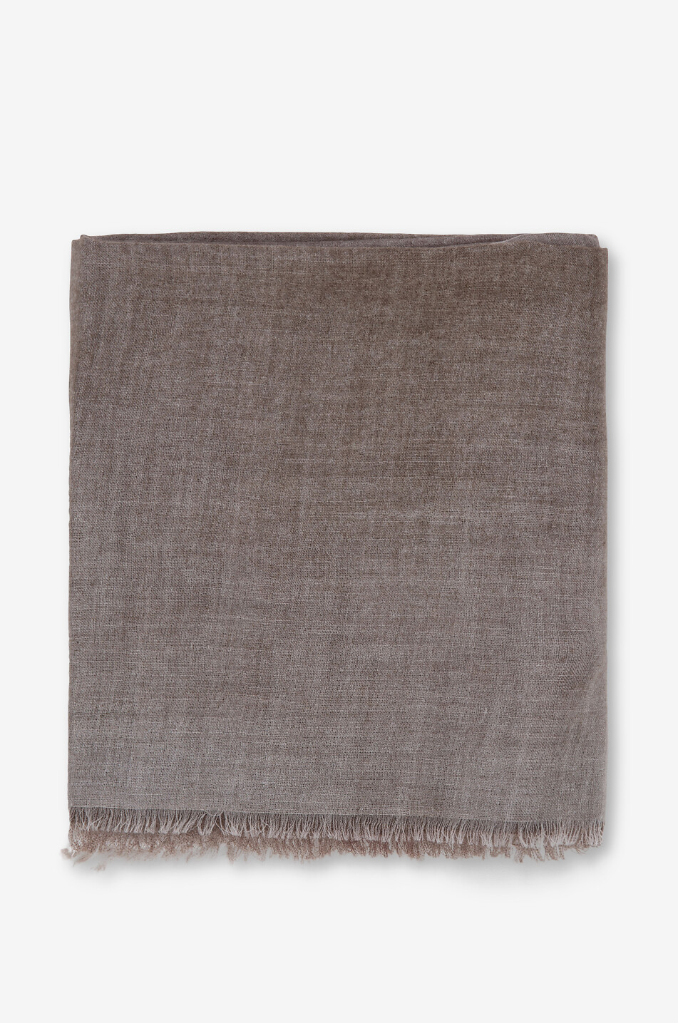 19 ANDREA'S 47 Écharpe en cachemire Nuage Homme MARRON FONCÉ 1