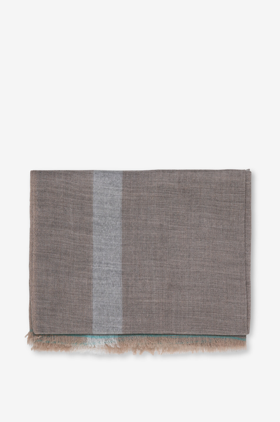 19 ANDREA'S 47 Giglio cashmere scarf Men BROWN 1