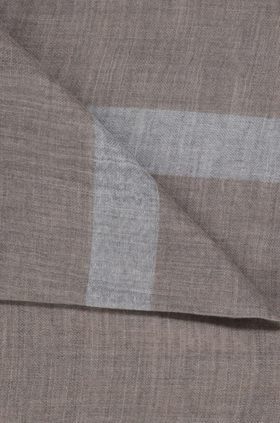 19 ANDREA'S 47 Giglio cashmere scarf Men BROWN 2