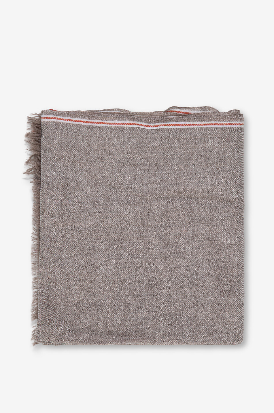 19 ANDREA'S 47 Schal aus Kaschmir 1947 Herren BRAUN 1