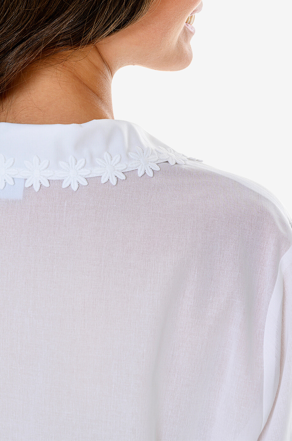 CELESTINE Conny cotton pyjama set Women WHITE 6