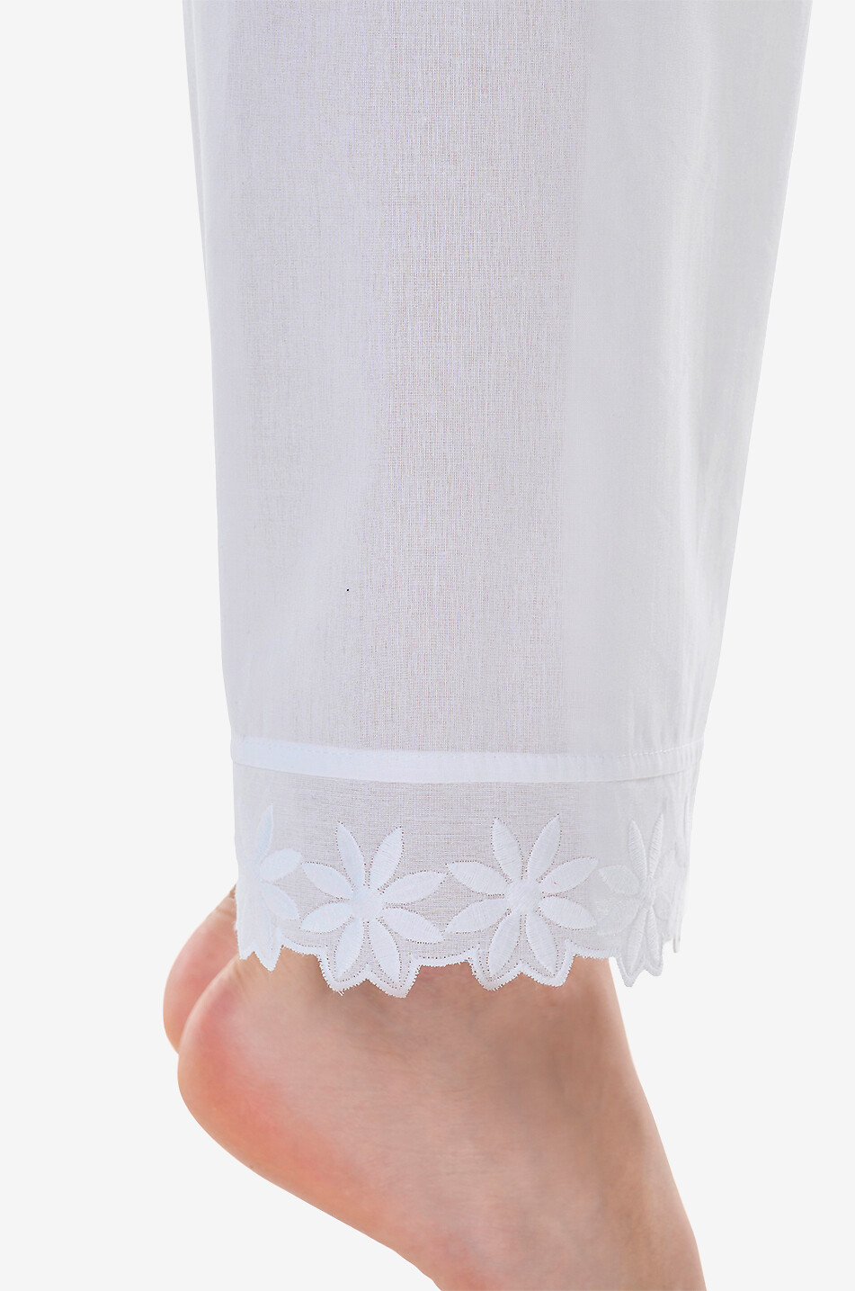 CELESTINE Conny cotton pyjama set Women WHITE 9