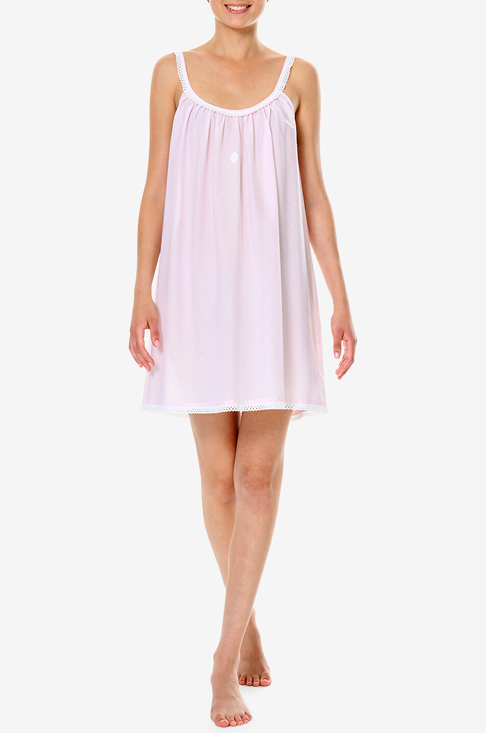 CELESTINE Nuisette en coton Emilia Femme ROSE 3