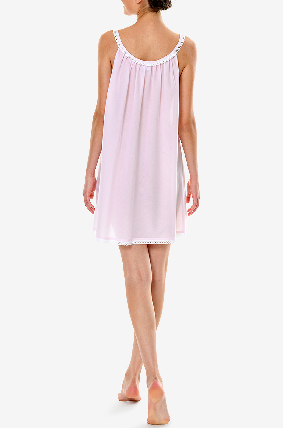 CELESTINE Nuisette en coton Emilia Femme ROSE 4