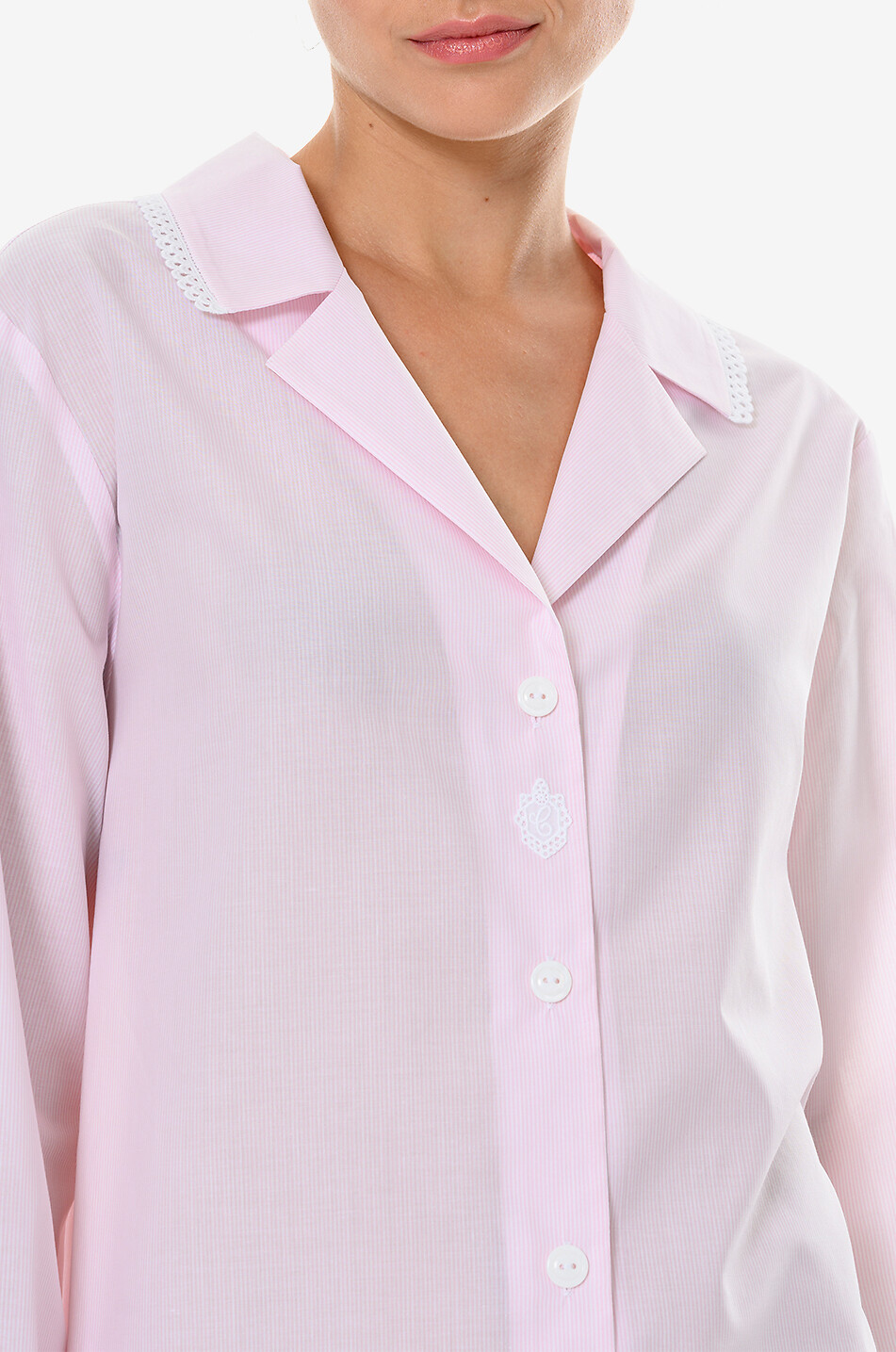 CELESTINE Emilia cotton pyjama set Women PINK 5