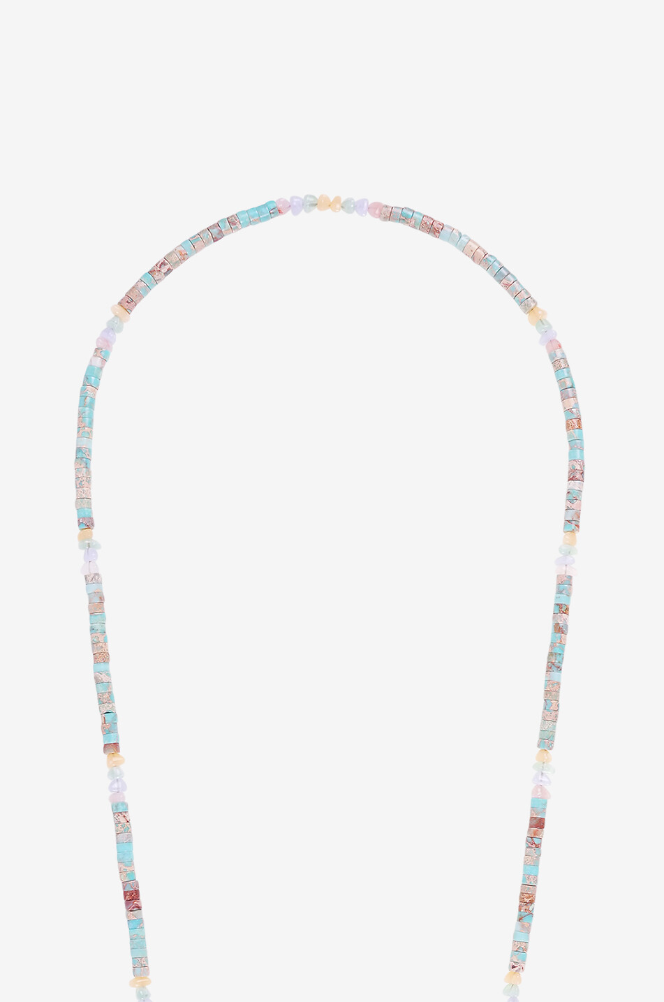 LACOQUEFRANCAISE Enola long beaded phone chain strap Women LIGHT BLUE 2