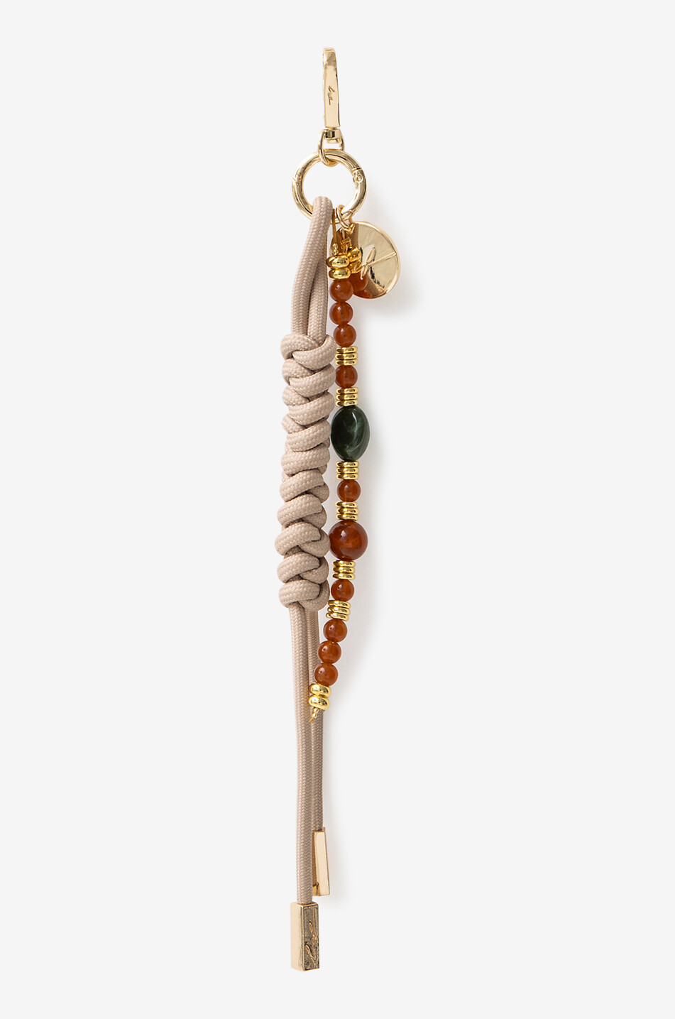 LACOQUEFRANCAISE Perlen-Taschenanhänger Bobby Damen BEIGE 1
