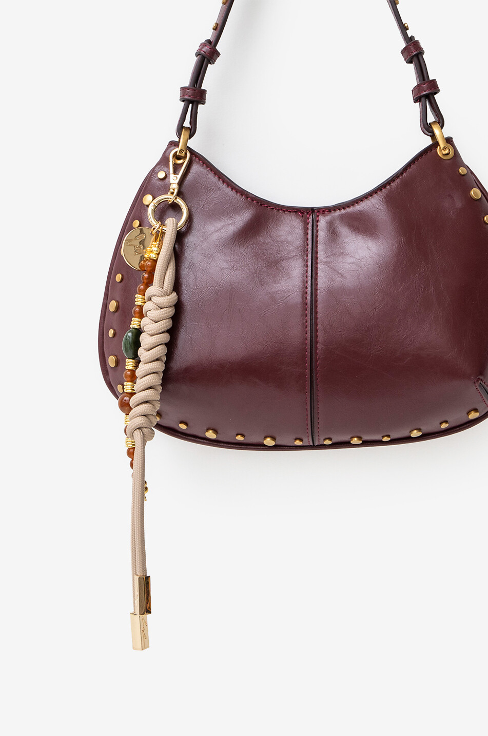 LACOQUEFRANCAISE Perlen-Taschenanhänger Bobby Damen BEIGE 2