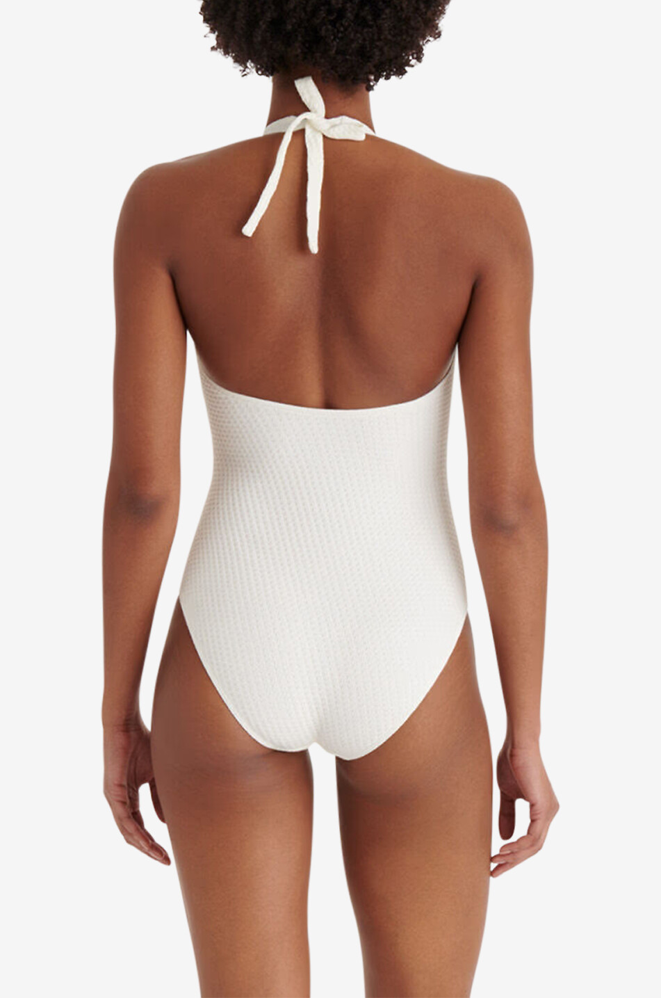 ERES Maillot de bain dos nu Paillette Femme BLANC CASSE 3