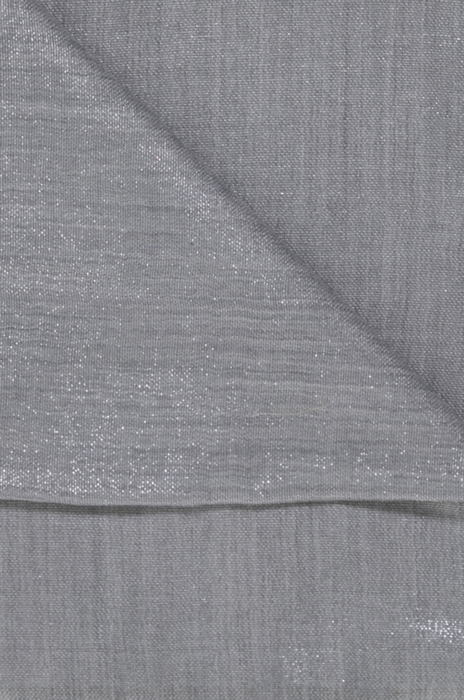 GAYNOR Magic wool and cotton stole Women LIGHT GREY 2