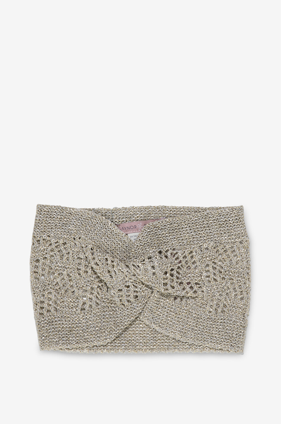 GAYNOR Lurex-Lochstrick-Stirnband Manila Damen GOLDEN 2