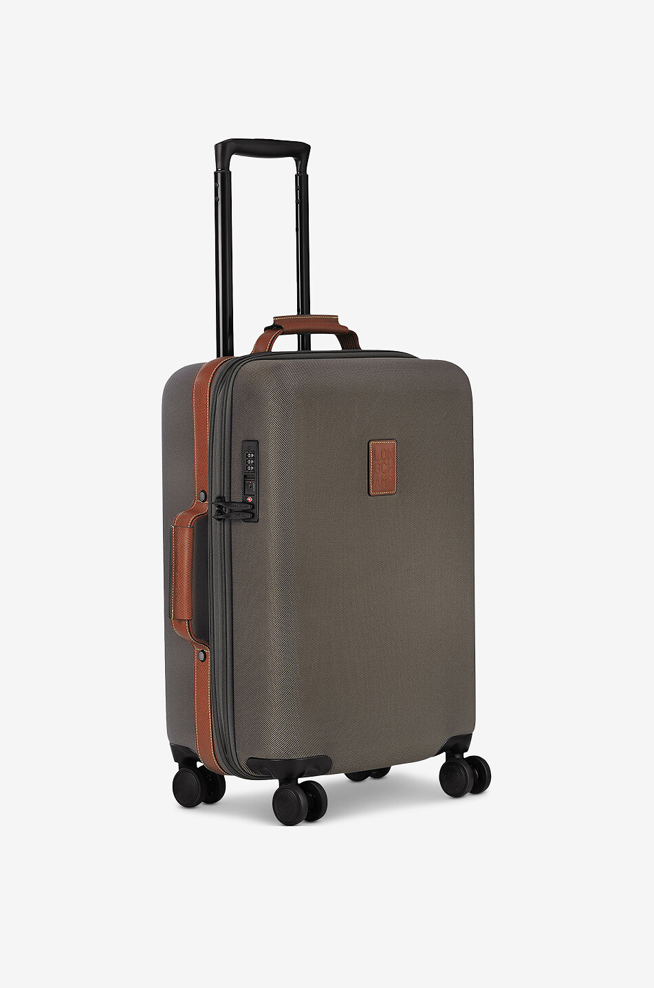 LONGCHAMP Trolley-Koffer aus recyceltem Canvas Boxford S Damen HELLBRAUN 2