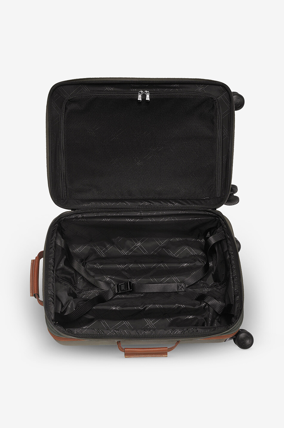 LONGCHAMP Trolley-Koffer aus recyceltem Canvas Boxford S Damen HELLBRAUN 3