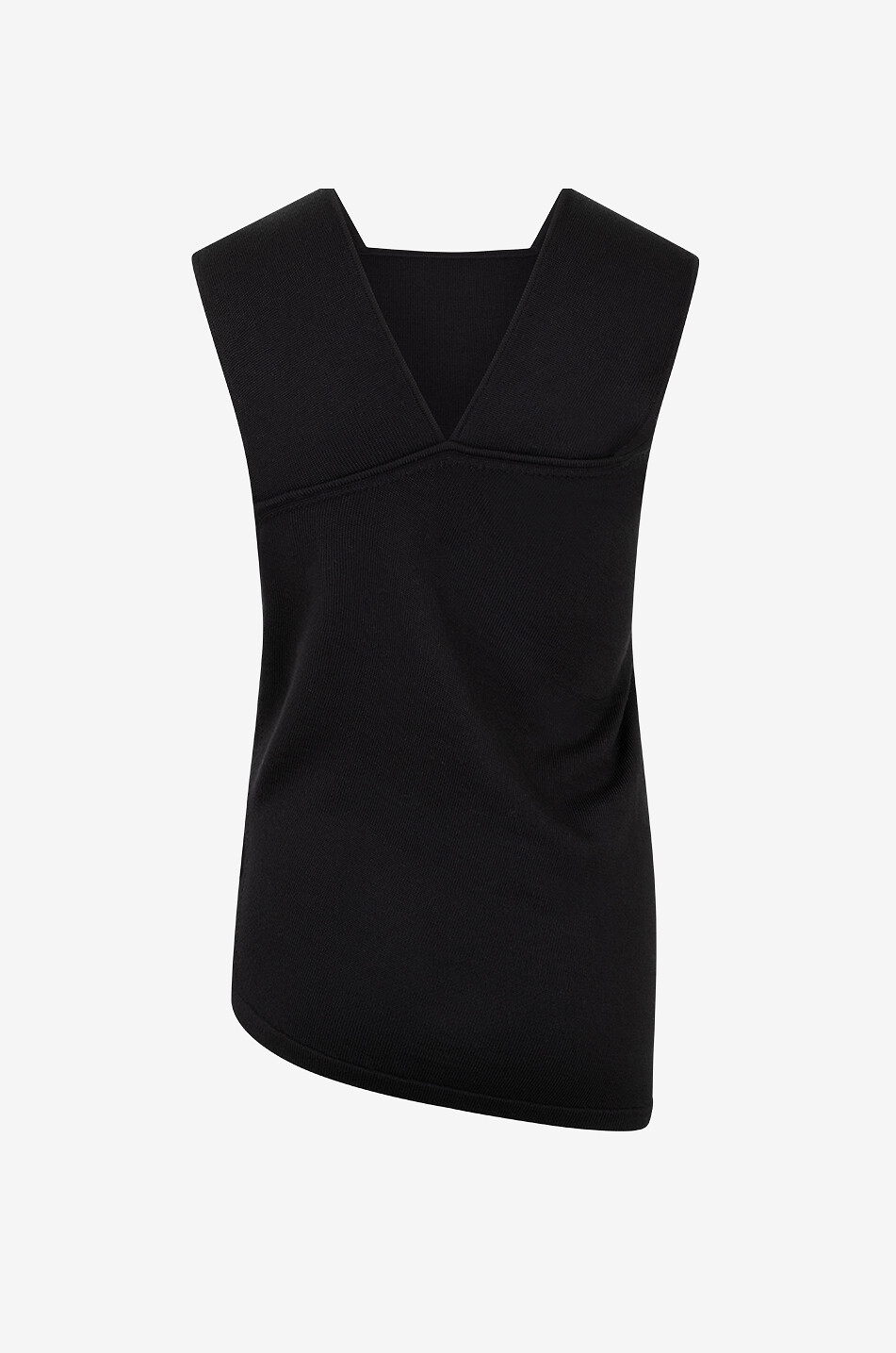 KHAITE Top en maille de laine Josif Femme NOIR 2