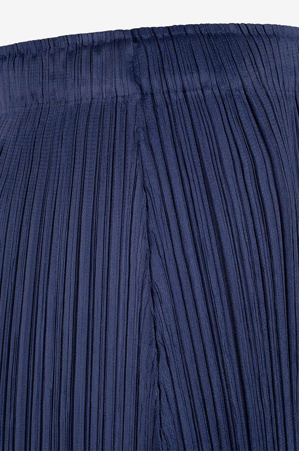PLEATS PLEASE ISSEY MIYAKE Pantalon large raccourci plissé Monthly Colors: February Femme BLEU FONCE 3