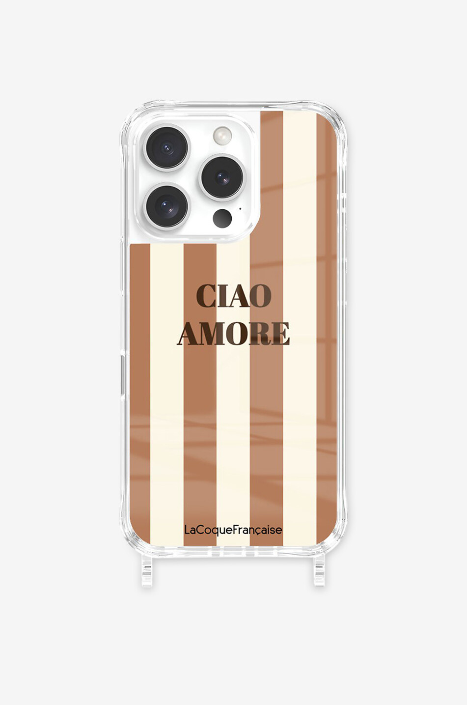 LACOQUEFRANCAISE Smartphone-Hülle Ciao Amore Damen BRAUN 1