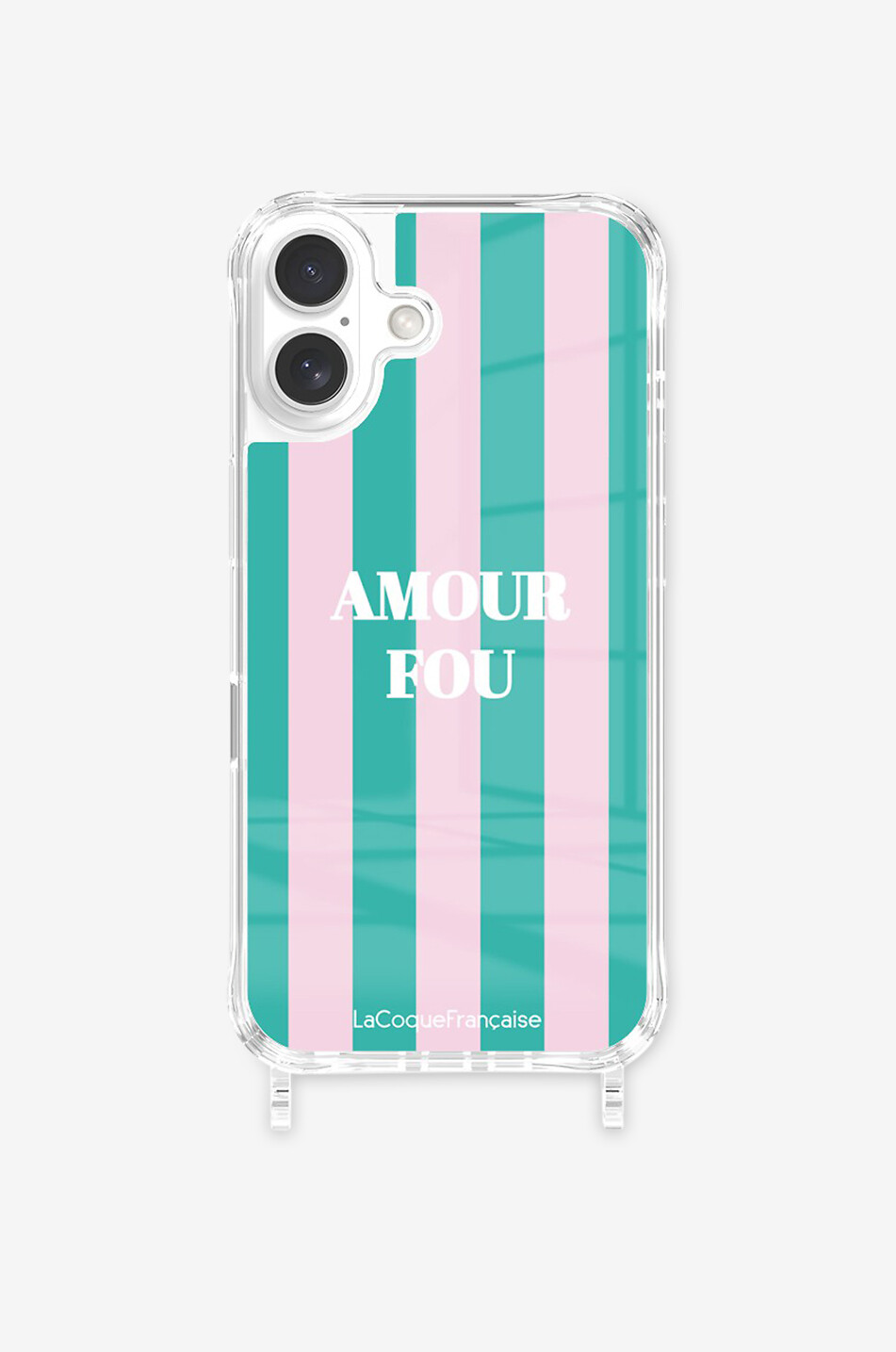 LACOQUEFRANCAISE Coque anneau téléphone Amour Fou Femme ROSE 1