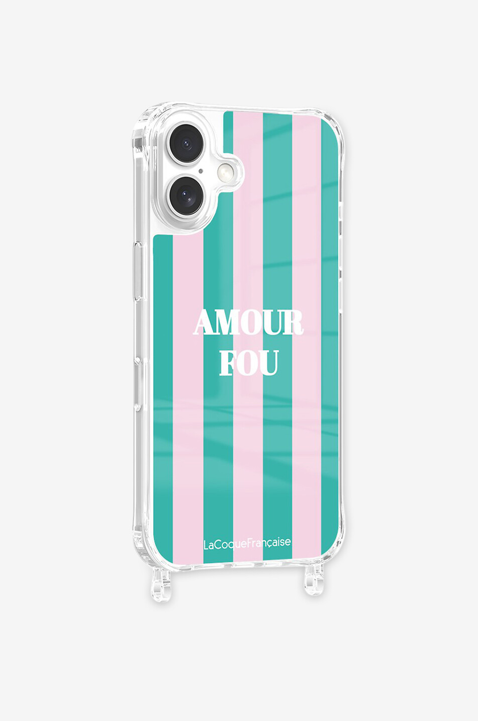 LACOQUEFRANCAISE Coque anneau téléphone Amour Fou Femme ROSE 2