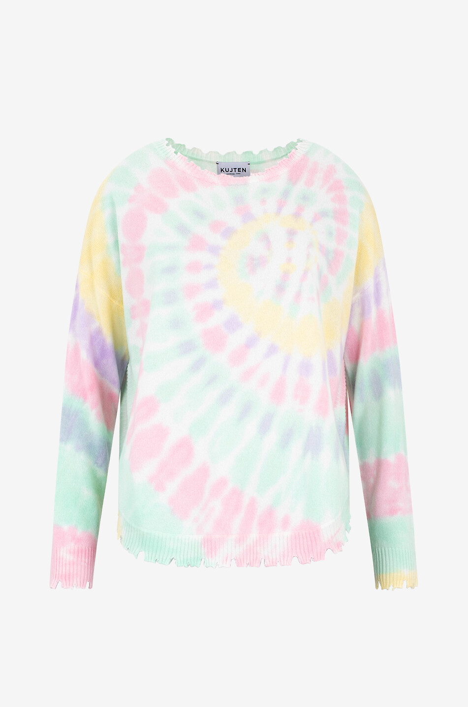 Pullover mit Rundhalsausschnitt aus Kaschmir Mela Sunny