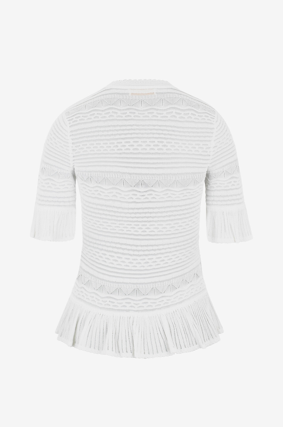 ULLA JOHNSON Flora rayon top Women WHITE 2
