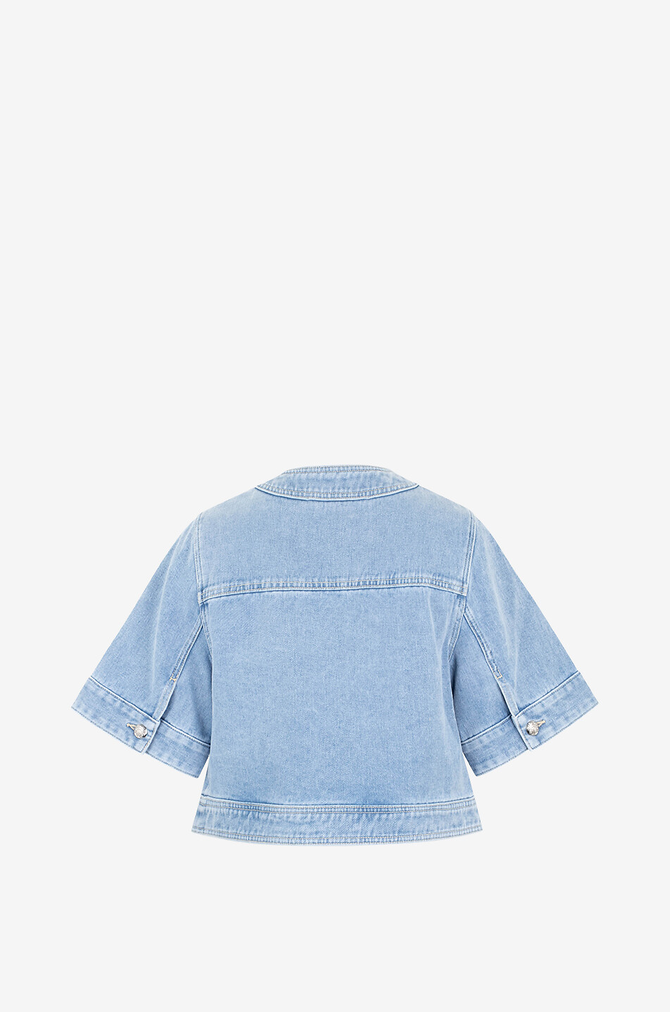 VERONICA BEARD Veste tailleur en denim Elias Femme BLEU 2