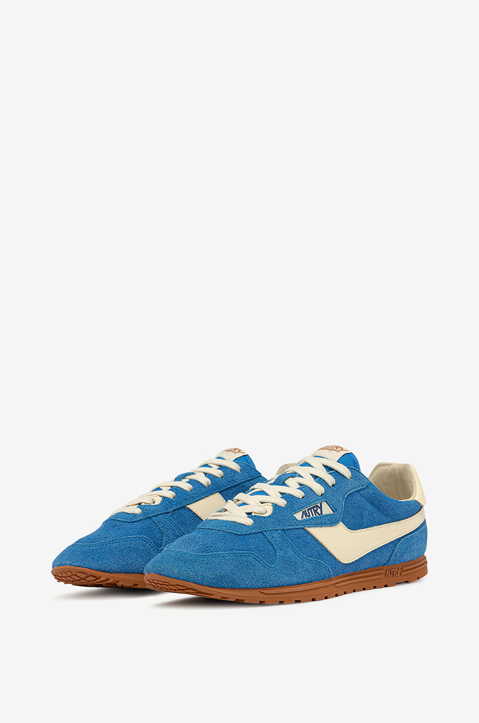 AUTRY Niedrige Sneakers aus Wildleder Windspin Herren BLAU 2